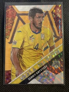 Serhiy Kryvtsov 2021 Mosaic Soccer UEFA Will to Win Orange 07/25 - Picture 1 of 2