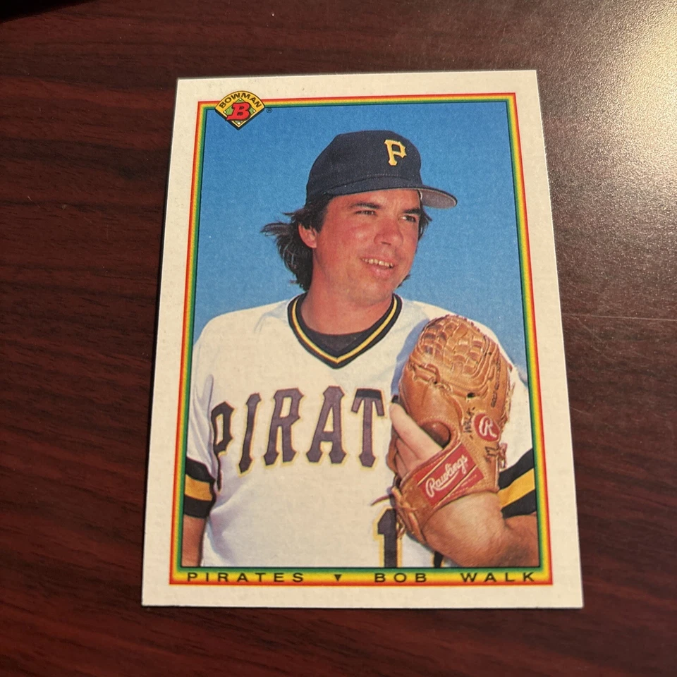 1990 Bowman Bob Walk Pittsburgh Pirates #163 - Image 1 of 1