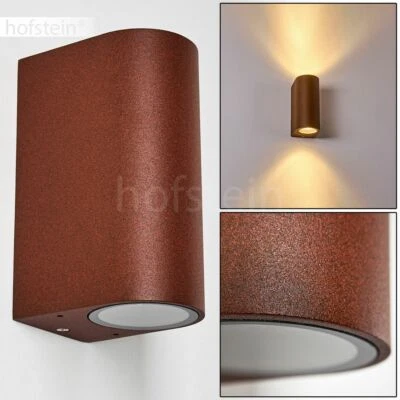 Haus Tür Hof Einfahrt Balkon Terrassen Leuchten Rost Up Down Außen Wand Lampen  - Bild 1 von 4