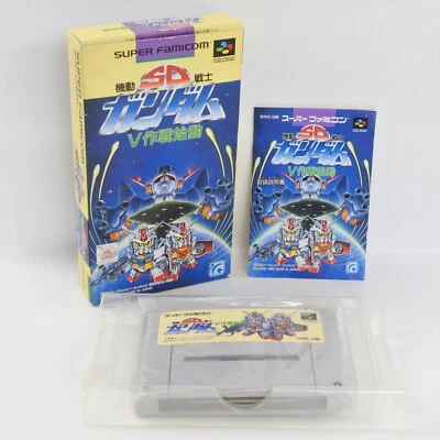 SD GUNDAM V SAKUSEN Mobile Suit Super Famicom Nintendo 2135 sf - Image 1 of 4