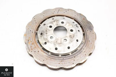Genuine OEM Front 356mm Cross-Drilled Vented Disc Brake Rotor For Audi R8 RS5 - Image 1 of 4