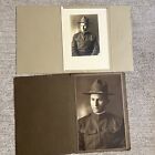 Wwi Original Portrait Photo Photograph U.S. Army Aef Soldier Named? Fenton Lot 2