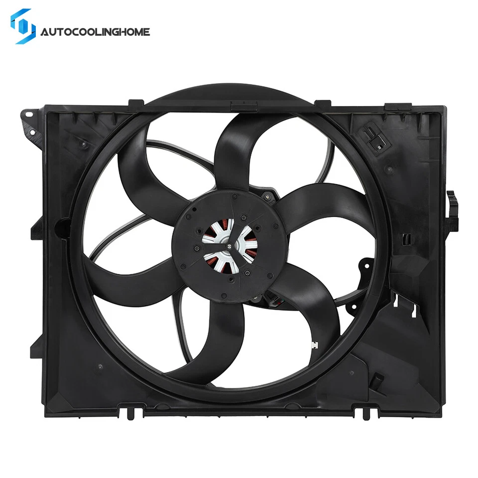 Electric Radiator Cooling Fan Assembly For 2007 2008-2013 BMW 328i Manual trans. - Image 1 of 1