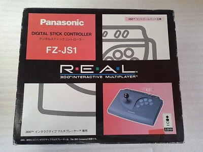 3DO Digital Stick Controller Panasonic FZ-JS1 Boxed Tested CIB Mint - Image 1 of 4