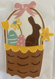 Coton Colors Happy Everything Mini Small Attachment Easter Egg Basket Bunny New - Picture 1 of 3