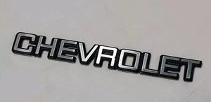 CHEVROLET Emblem Badge Metal Glue On 6 3/4" OEM - Bild 1 von 3