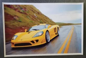 Saleen S7 Yellow Photo Poster Size 24" x 36" - Bild 1 von 1