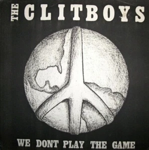 THE CLITBOYS We Don't Play The Game 7" Ep PUNK ROCK Hardcore GOLD VINYL Reissue - Foto 1 di 2