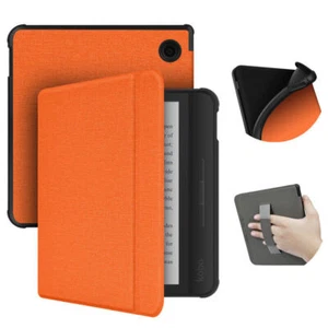 For 7" Kobo Libra Colour (2024) Smart Case Magnetic Protect Cover W/ Hand Strap - Picture 1 of 17