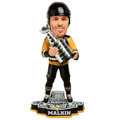 EVGENI MALKIN 2016 Stanley Cup Champions Bobblehead Pittsburgh Penguins NHL Cover