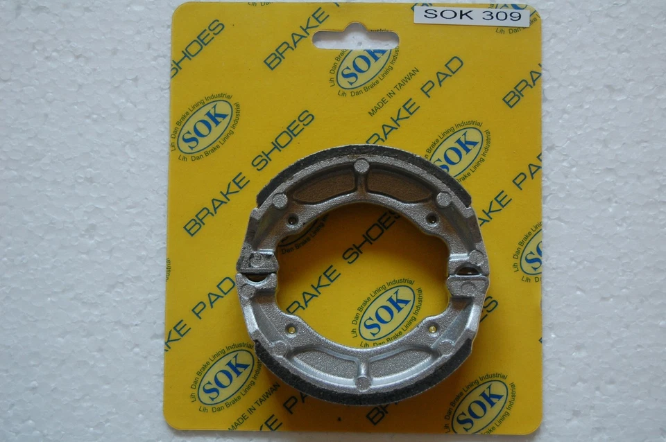 SAPATOS DE FREIO TRASEIRO fit SUZUKI JR 50 Mini 1978-2006 JR50 - Imagem 1 de 1