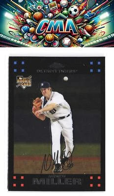 2007 Topps Chrome #298 Andrew Miller - Image 1 of 2