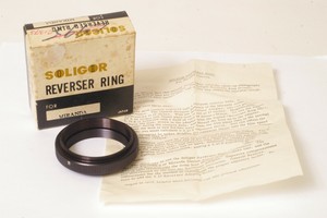 F92773~ Soligor -Miranda 46mm Reversing Ring For Macrophotography – Screw Thread