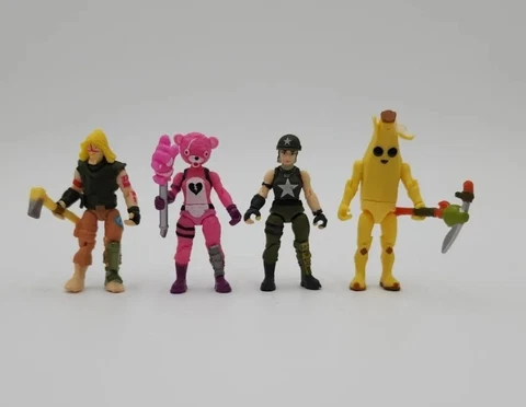 2021 Fortnite Squads Legendary Micro Series Figures - Peely Expert Cuddle Jonesy Cover