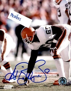 Al Bubba Baker Cleveland Browns Autograph Signed 8x10 Photo 2 COA Colorado State - Picture 1 of 1