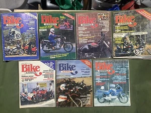 Bike Australia Motorcycle Magazine 1984 7 Issues - Picture 1 of 1