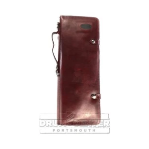 Ahead Burgundy Handmade Leather Stick Case - Picture 1 of 3