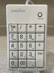 Perixx Peripad 201 Plus Slim USB Keypad Vintage PreO TK-552 - Picture 1 of 4