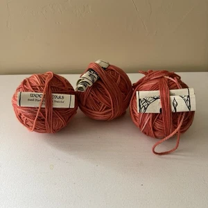 Widdershin Woolworks Targhee Worsted ~ 200 yard per skein - orange RARE - Picture 1 of 5