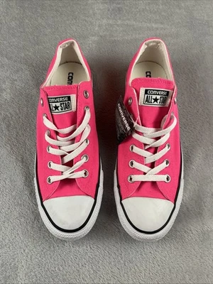 Converse All star Pink low top shoes 152809F mens size 8 womens size 10 - Image 1 of 4