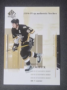 04-05 SP Authentic Mario Lemieux 🚨🚨🚨 Pittsburgh Penguins - Picture 1 of 2