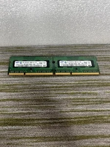 LOT OF 2 SAMSUNG 2GB 1RX8 PC3-10600S DDR3 RAM MEMORY M471B5773CHS-CH9 W6-2(15) - Bild 1 von 2