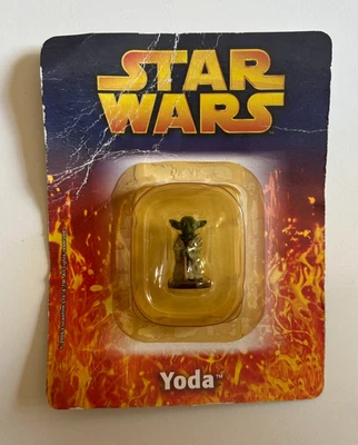 YODA Star Wars Modellino in metallo scala 1:32 2005 Lucas FIlm con blister - Immagine 1 di 3