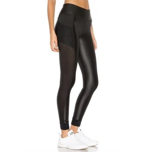 Alala Mirage Liquid Black Mesh Leggings Size M - Picture 1 of 14