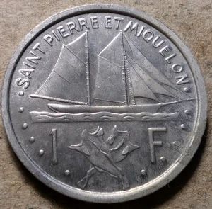 Saint Pierre und Miquelon 1 Franc 1948 - Bild 1 von 3
