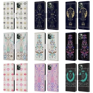 OFFICIAL CAT COQUILLETTE LINEAR LEATHER BOOK WALLET CASE FOR APPLE iPHONE PHONES - Picture 1 of 15