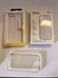 Body Guardz Ace Pro Slim iPhone 5.4 2020 Reduziert Bakterien 99% Klar - Open Box - Bild 1 von 4