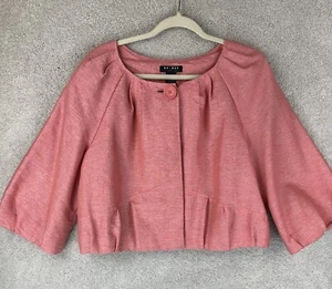 Axcess Jacke Damen Extra Large Rosa Crop Kurzblazer Feminin - Bild 1 von 10