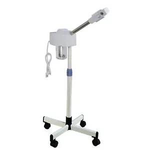 Vaporiera digitale per erbe ozono viso spa salone di bellezza cura della pelle altezza regolabile - Foto 1 di 7