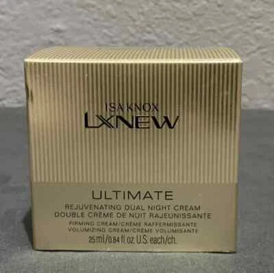 Isa Knox Anew LX Ultimate Crema de Noche Doble Rejuvenecedora Reafirmante .85 fl. OZ. NUEVO EN CAJA Foto 1 de 2