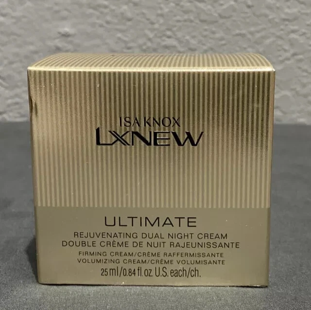 Isa Knox Anew LX Ultimate Rejuvenating Dual Night Cream  firming .85 fl. oz.NIB - Image 1 of 2