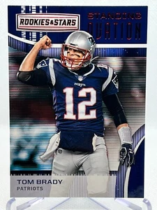 Tom Brady 2018 Panini Rookies & Stars #S-1 Inserto de ovación de pie - Imagen 1 de 2