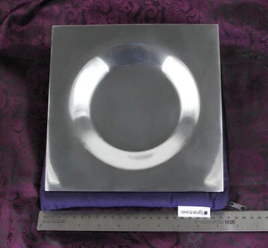 Rare Vintage Jean-Marc Gady Designer  Moon Serving Plate  Aluminum - New! - Picture 1 of 5