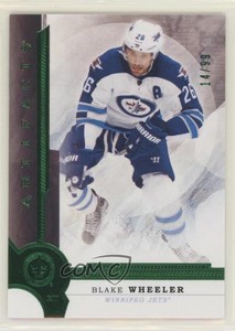 2016-17 Upper Deck Artifacts Emerald /99 Blake Wheeler #100