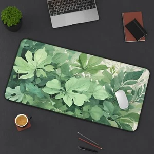 Plant Desk Mat, Succulents Large Mouse Pad, Aesthetic Mouse Pad, Plant Desk Mat - Picture 1 of 13