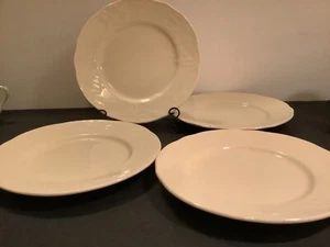 Vintage Johnson Brothers England Lot Of 4 Ivory 8” Salad Plates - Picture 1 of 12