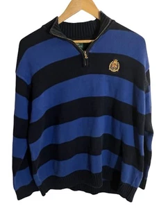 Lauren Ralph Lauren Women's Quarter Zip Sweater - Size Large Petite LP - Picture 1 of 8