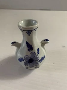 Small Delft Hand Painted Pitcher Vintage Holland - Picture 1 of 5