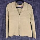 Russ Berens Made in USA Crocheted Button-Down Cardigan X-Small #799