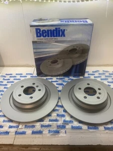 REAR BRAKE DISCS FOR MERCEDES GLE, ML (W166) NEW PAIR OF BENDIX 521638 325mm - Picture 1 of 5