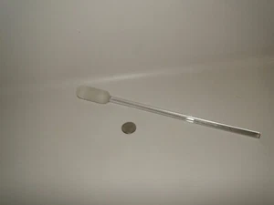 Large Glass Drink Muddler, Sugar Crusher, Stirrer, 12 1/2" Long - Picture 1 of 6