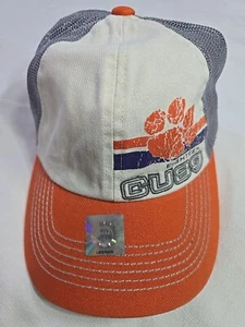 Clemson Tigers By Top Of The World Trucker Mesh Snapback OSFM Hat Cap NWT - Picture 1 of 9