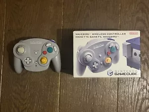 Official Nintendo Gamecube Wavebird Wireless Controller Grey - NO RECEIVER - Picture 1 of 6