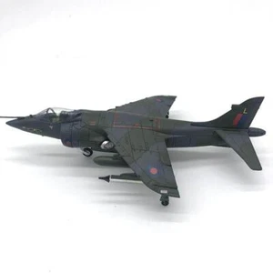 1/72 Scale Harrier Jet Royal Air Force Fighter Pre-build Airplane Model Kits - Picture 1 of 9