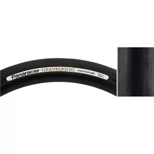 Panaracer Ghiaia King Liscio Pneumatici 650b X 42mm Pieghevole Perlina Nero ( - Foto 1 di 2
