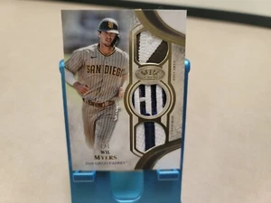 2021 Topps Triple Threads Wil Myers 1/1 Triple Patch Game used T7583 - Picture 1 of 6